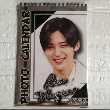 메구로 렌 SnowMan 2026 탁상 달력