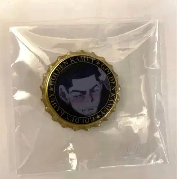 츠키시마 하지메 시크릿 왕관 캔뱃지 골든 카무이