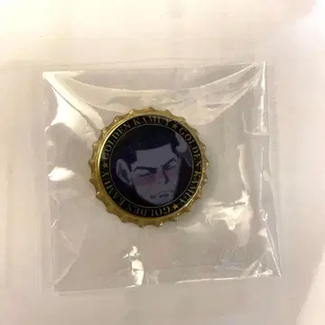 츠키시마 하지메 시크릿 왕관 캔뱃지 골든 카무이