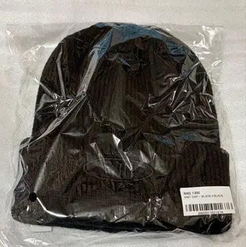 the GazettE KNIT CAP BLACK x BLACK 미개봉