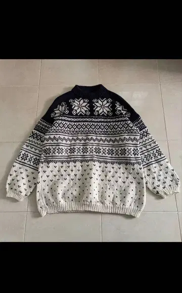 빈티지 니트 100% 울