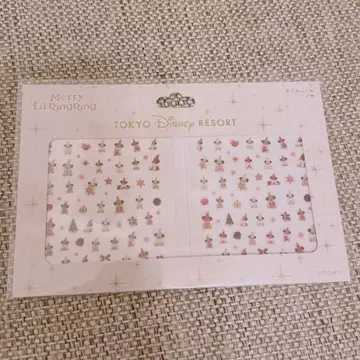 릴린린 네일 시트 1세트 디즈니 크리스마스 2025 릴린린