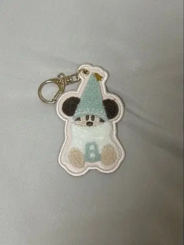 디즈니 크리스마스 릴린린 키체인 스카이블루