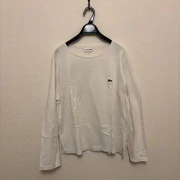 LACOSTE 아이보리 긴팔T셔츠 L