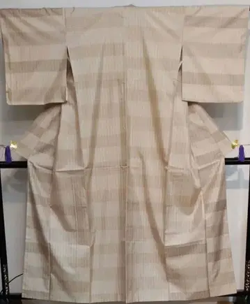 오시마 명주풍 기모노 순수 실크