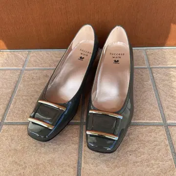 success walk 그레이 펌프스 23.5cm