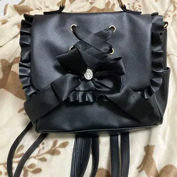 지뢰계 백팩 블랙