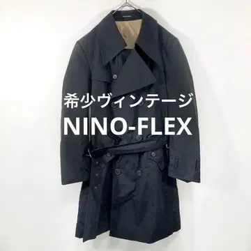 NINO-FLEX 프랑스제 80s 90s 트렌치코트 더블 브레스트