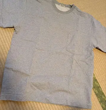 AURALEE 그레이 반팔 티셔츠 사이즈 4