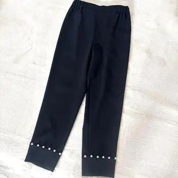 [ Rene ] 새상품급 펄 장식 팬츠 네이비 SSX