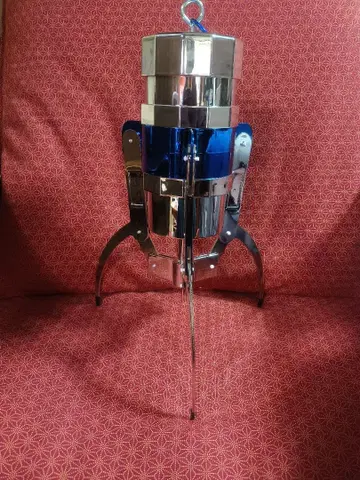 MEGA 크레인 암 키링 삼본 손톱 블루