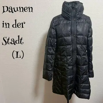 glitzern (L) 다운 코트 / 블랙 / 하이넥