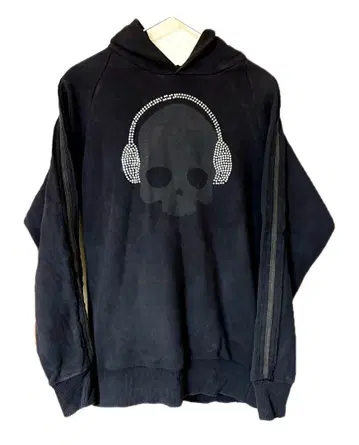 하이드로겐 해골 후드티