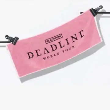 BLACKPINK DEADLINE 굿즈 타월