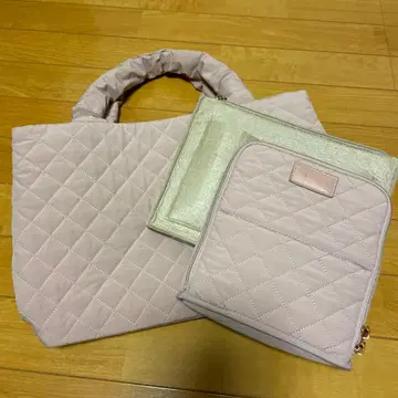 [ Francfranc 퀼팅 백 세트 ]