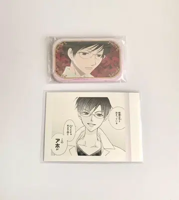 오란고교 호스트부 오오토리 쿄야 스퀘어 캔뱃지