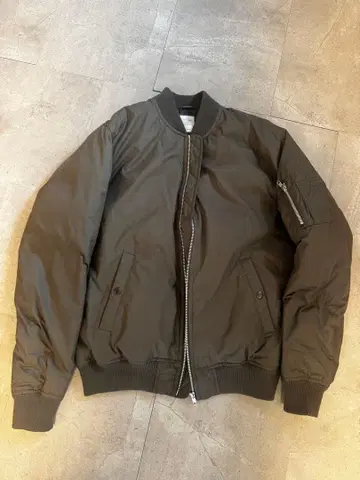 백 넘버 MA-1 플라이트 자켓 X-LARGE 카키