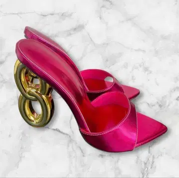 샌들힐 체인힐 엘레강트 뮬 23.5