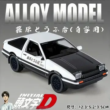 1/36 AE86 미니카 화이트/블랙