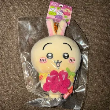 지역 한정 치이카와 토끼 포도 봉제 인형 키체인 야마나시 한정판
