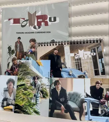 아카자와 토 2026 달력 2종 + 엽서 4종 세트