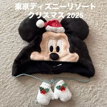 디즈니 크리스마스 미키 팬캡