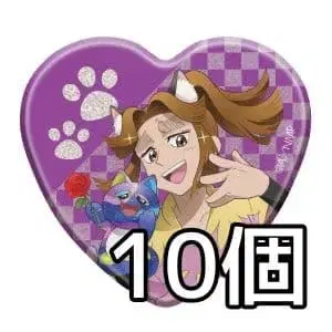 닌타마 란타로 난자타운 하트 캔뱃지 컬렉션 히라타키 야샤마루