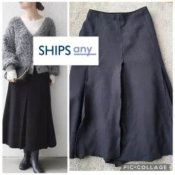 SHIPS any 에어니들 턱 스커트