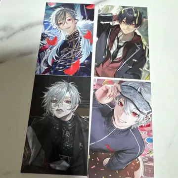 니지산지 쿠츠하 POPUP 포토 카드 폴라로이드 4장