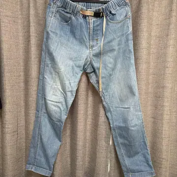 BEAMS 그라미치 라이트 블루 데님 팬츠