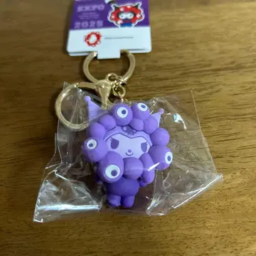 산리오 미야쿠미야쿠 입체 마스코트 최애 컬러 키링 쿠로미