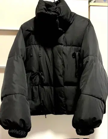 다운 코트 숏 기장 M