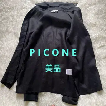 피코네 셔츠 겉옷. 블랙. 새상품급