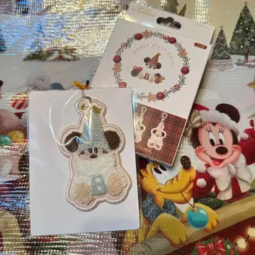 디즈니 크리스마스 리루린린 키체인 2025 스카이블루