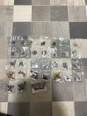 드래곤 퀘스트 미니 아크릴 블록 컬렉션 30종 컴플리트