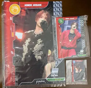 OWV 혼다 야스스케 데지리아 트레이딩 카드 특전