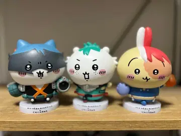 치이카와 x 나의 히어로 아카데미아 콜라보 피규어 3체 세트