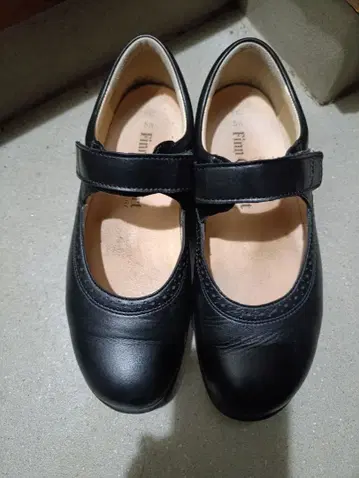 블랙 멜리제인 신발 핀컴포트 스트랩 포함