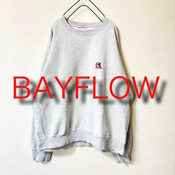 남성용 맨투맨 트레이닝복 베이플로우 BAYFLOW 쭈리 그레이 M