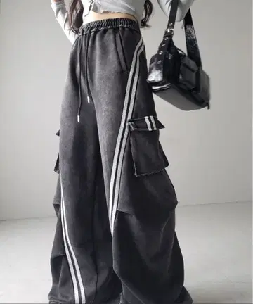 me+em select 와이드 스웨트 팬츠