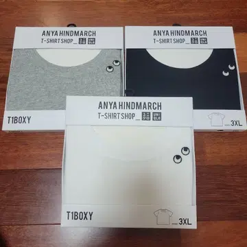 ANYA HINDMARCH T1BOXY 셔츠 3XL 세트