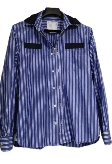 sacai 도킹 스트라이프 셔츠 사이즈 2