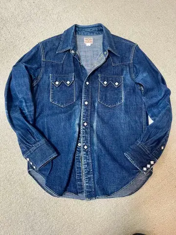 리얼맥코이 JOE McCOY 웨스턴 데님 셔츠