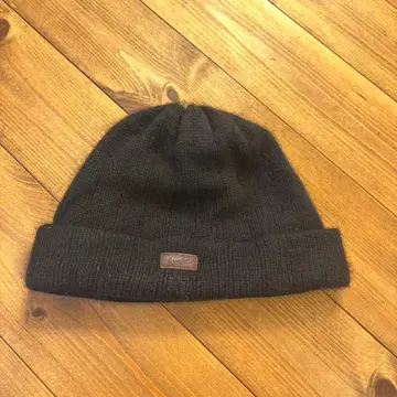 Borsalino 블랙 캐시미어 니트 모자