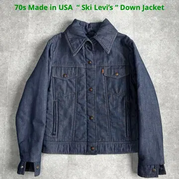 [ 새상품급 ] 70s USA제 리바이스 스키 리바이스 데님 다운 자켓