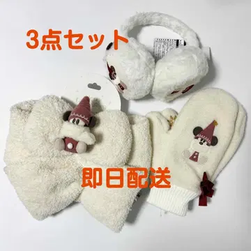 [ 당일 발송 ] 릴린린 머플러, 미튼, 귀도리 3종 세트
