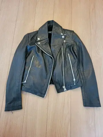 싱글 라이더 자켓 블랙