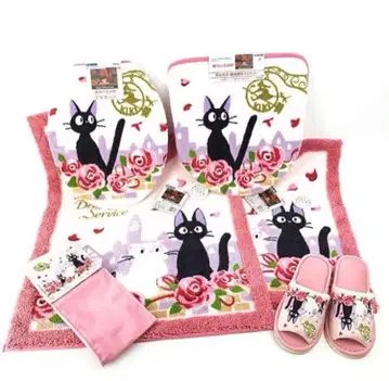 지브리 마녀 배달부 키키 지지 릴리 화장실 매트 세트 새상품