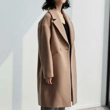 GREEN LABEL RELAXING 체스터 코트 사이즈 34 카멜