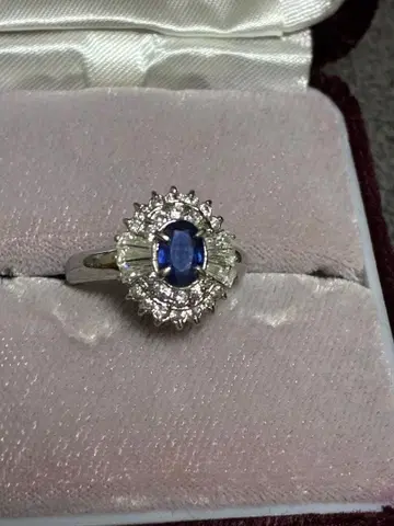 silver s100 각인 반지 15호